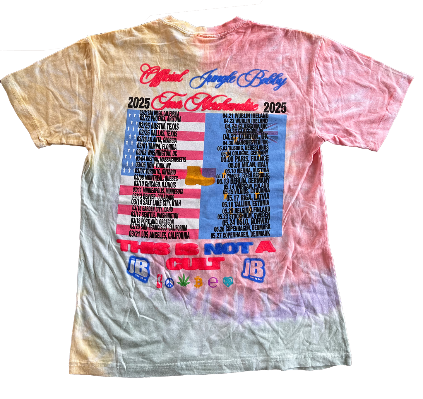 Oma's PEACE TEE (tie dye)