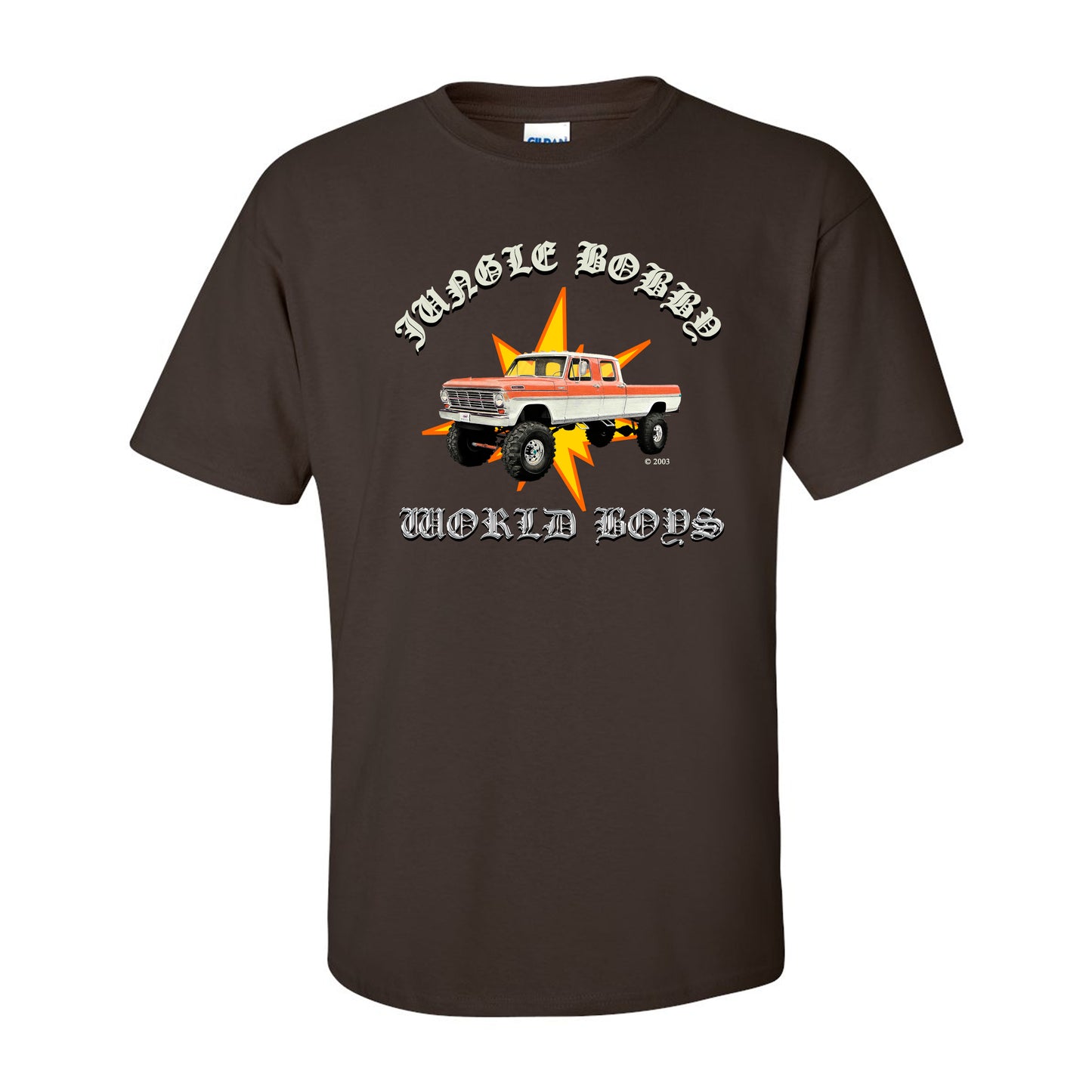 Dark Chocolate JUNGLE BOBBY "Truck" Shirt