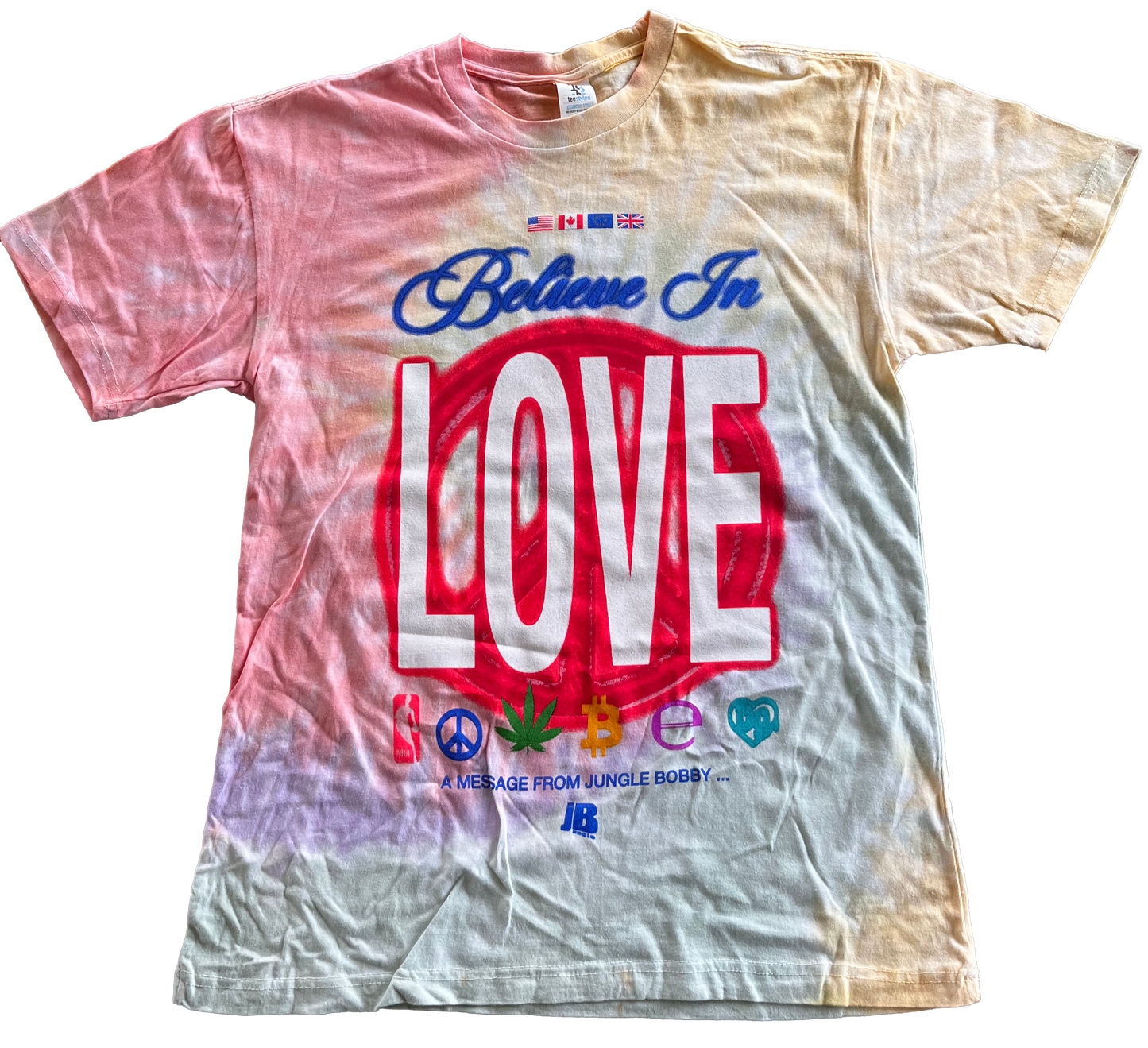 Oma's PEACE TEE (tie dye)